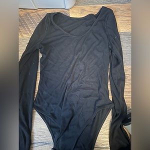 Black long sleeved Shein bodysuit!!!